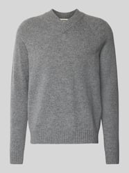 Gebreide pullover met ribboorden, model 'NUMIR' van Drykorn - 33
