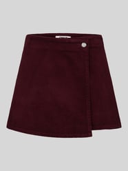 Regular Fit Short-Rock aus Baumwoll-Mix Modell 'ZEVA' von ONLY Bordeaux - 15