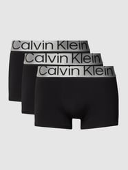 Obcisłe bokserki z elastycznym pasem z błyszczącym efektem od Calvin Klein Underwear - 25