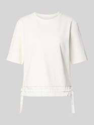 T-Shirt aus Modal-Mix mit Schleifen-Details von Marc Cain - 39