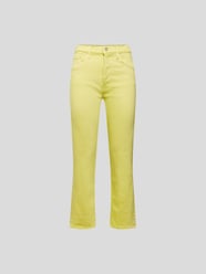 Low Rise Jeans im Straight Fit von Mother Blau - 4