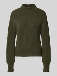 Regular fit pullover van mix van wol en alpaca model 'Nola' van Samsøe Samsøe - 2