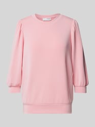 Bluza z rękawem o dł. 3/4 model ‘TENNY’ od Selected Femme Różowy - 4