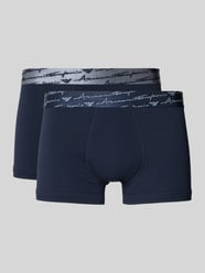 Trunks mit elastischem Label-Bund im 2er-Pack von Emporio Armani - 13
