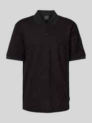 Regular fit poloshirt met structuurmotief van ARMANI EXCHANGE - 42