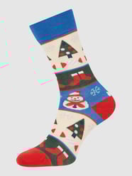 Skarpety we wzory na całej powierzchni  od Dilly Socks Biały - 29