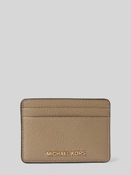 Kartenetui mit Label-Applikation Modell 'JET SET' von MICHAEL Michael Kors Beige - 18