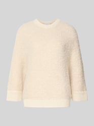 Gebreide pullover met ribboorden van Rich & Royal Beige - 29