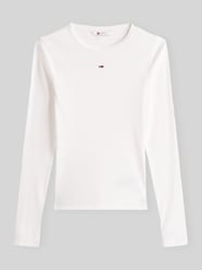 Slim Fit Langarmshirt aus Baumwoll-Mix von Tommy Jeans - 45