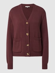 Cardigan aus Bio-Baumwolle Modell 'Nola' von Soft Rebels Rot - 35