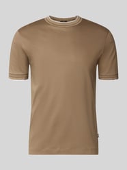 t-shirt o kroju slim fit z czystej bawełny model 'Tessler 195' od BOSS - 17