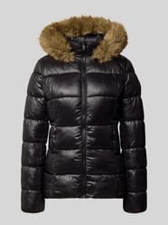 Steppjacke mit Kunstfell und Reißverschluss von REVIEW - 11