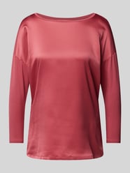 Comfort Fit Longsleeve in Seiden-Optik von Christian Berg Woman Rot - 39