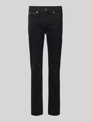 Slim Fit Jeans mit Label-Detail von Calvin Klein Jeans Schwarz - 31