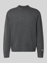 Gebreide pullover met labelstitching, model 'NORREBRO' van Jack & Jones - 45