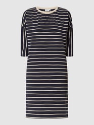 Shirtjurk met streepmotief, model 'Nukka' van Saint Tropez Blauw - 45