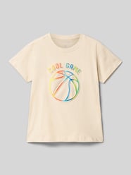 T-shirt met motiefprint van Blue Seven - 25