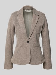 Regular fit korte blazer van katoenmix van Marc O'Polo Beige - 15
