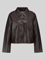 Regular Fit Kunstlederjacke mit Umlegekragen von s.Oliver RED LABEL - 13