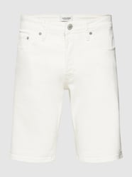 Loose Fit Jeansshorts aus Baumwolle Modell 'IRICK' von Jack & Jones Weiß - 6