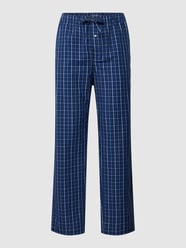 Pyjama-Hose mit Allover-Muster von Christian Berg Men Blau - 28
