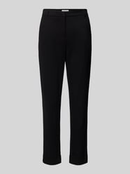 Slim fit stoffen broek van viscosemix van Christian Berg Woman - 45