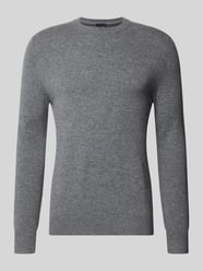 Regular Fit Strickpullover aus Woll-Kaschmir-Mix von Christian Berg Men - 33