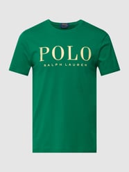 T-Shirt mit Label-Print von Polo Ralph Lauren Grün - 35