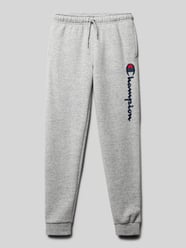 Sweatpants mit Logo-Stitching von CHAMPION Grau - 33