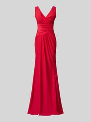 Abendkleid mit V-Ausschnitt von TROYDEN COLLECTION - 12