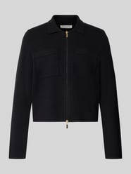Regular fit gebreid jack van pure viscose van Christian Berg Woman - 47
