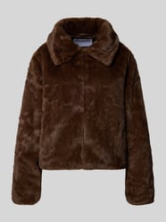 Jacke aus Kunstfell mit Eingrifftaschen Modell 'Ha44rlow' von ZABAIONE - 11