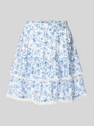 Uitlopende rok van viscosemix model 'BLISS' van VERO MODA - 33