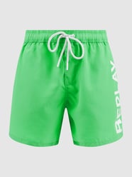 Badehose mit Logo von Replay Grün - 45