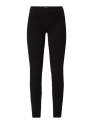 Skinny Fit Jeans mit Stretch-Anteil Modell 'Rain' von Only Schwarz - 45