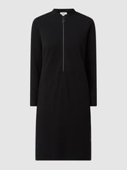 Jurk met opstaande kraag  van ROBE LÉGÈRE Grijs / zwart - 34