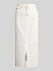 Midi-Jeansrock aus Baumwoll-Mix von Lauren Ralph Lauren - 42