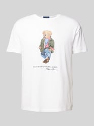 T-Shirt mit Label-Print von Polo Ralph Lauren Weiß - 31