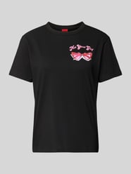 T-shirt z okrągłym dekoltem model ‘Damacia’ od HUGO - 20