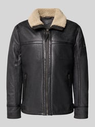 Leren jack van schapennappa met ritszakken van Gipsy - 34