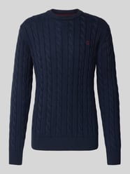 Slim Fit Strickpullover aus reiner Baumwolle von MCNEAL - 31