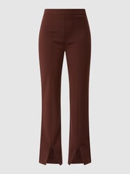 Bell bottom met stretch, model 'Ginger' van Another Label Bruin - 47