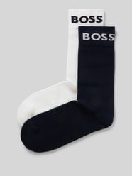 Socken mit Label-Print im 2er-Pack von BOSS Blau - 7