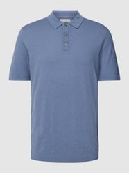 Poloshirt mit Viskose-Anteil und Polokragen Modell 'EMIL' von Jack & Jones Premium Blau - 2