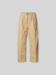 Stoffhose mit elastischem Bund von Closed Beige - 7