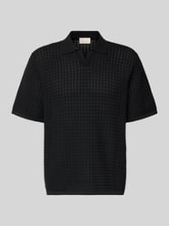 Koszulka polo z dekoltem w serek, krój regular fit od JACK & JONES - 2