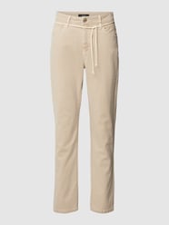 Jeans im 5-Pocket-Design Modell 'Louis' von OPUS Beige - 4