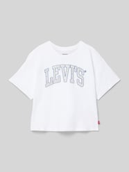 T-Shirt mit Logo-Print von Levi’s® Kids Weiß - 11