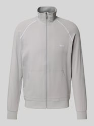 Regular Fit Sweatjacke aus Baumwoll-Mix von BOSS - 42