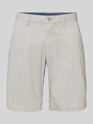 Bermudas in unifarbenem Design Modell 'BROOKLYN' von Tommy Hilfiger Grau - 37